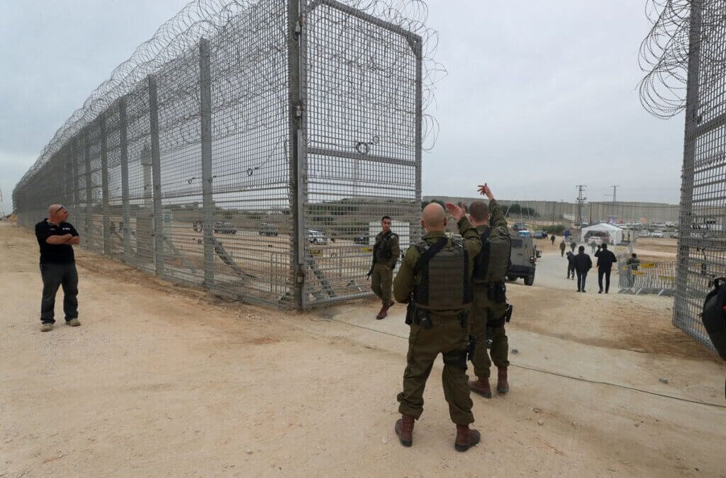 La construction du camp de concentration israélien de Gaza est terminé