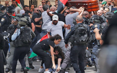 Why we, Jews and humanists, condemn the actions of the Israeli police at the funeral of Shireen Abu Akleh