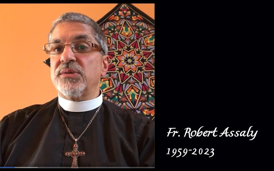 Déclaration de PAJU sur le décès du père Robert Assaly