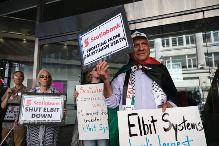 Canada’s Scotiabank is funding Israeli war crimes