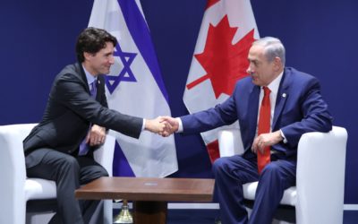 With PM @Netanyahu
 today. I look forward to continuing & strengthening the strong friendship between Canada & Israel 2015