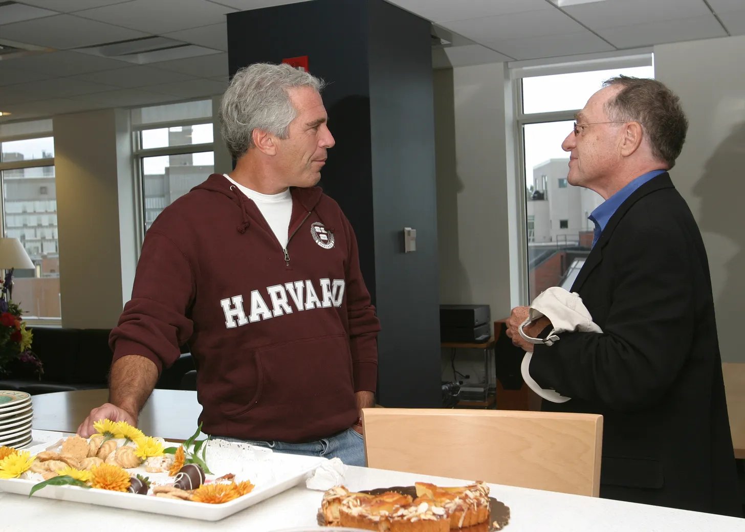 dad8751f-60fc-4488-ac31-df5085622118_2732x1952.webp Jeffrey Epstein with Alan Dershowitz in 2004. Photo by Rick Friedman-Corbis via Getty Images.